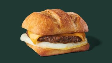 How much are the breakfast sandwiches at Starbucks?