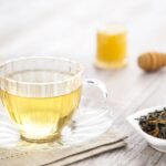 How much caffeine is in 100mg green tea?