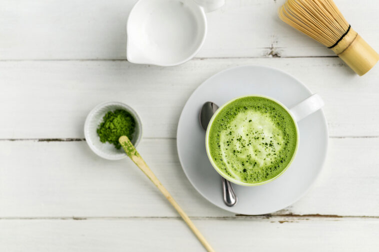 How much caffeine is in 1tsp matcha?