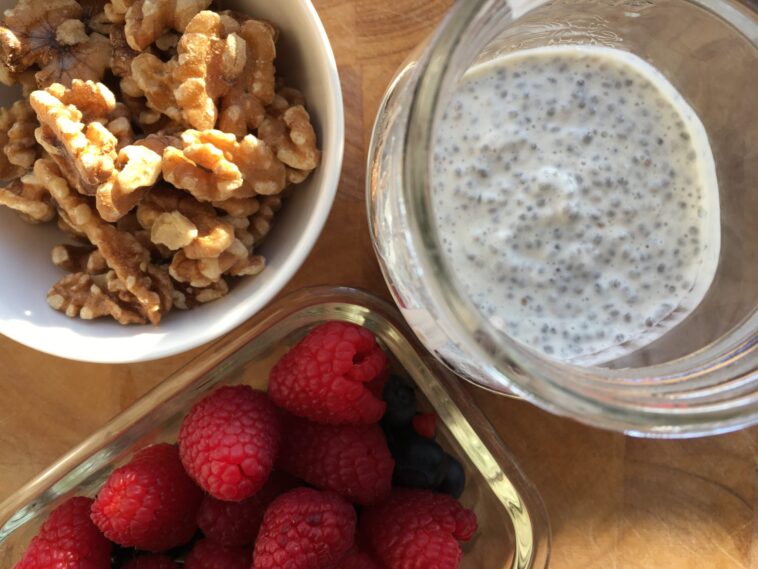 How much chia seeds should I put in my yogurt?