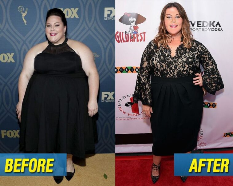 How much did Chrissy Metz weigh?