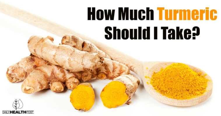 How much fresh turmeric should I take daily?