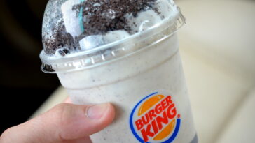 How much is Burger King Oreo milkshake?