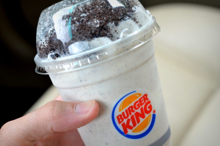 How much is Burger King Oreo milkshake?