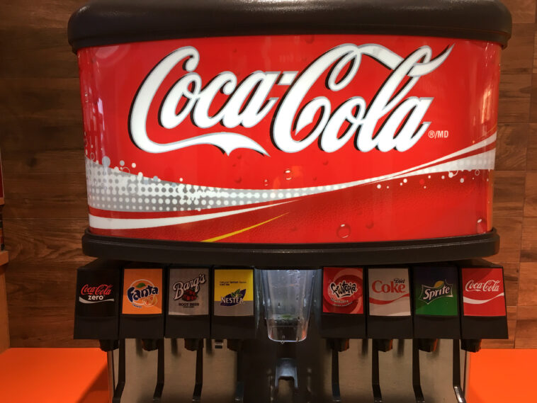 How much is a Coca-Cola drink dispenser?