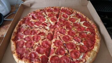 How much is a box of pizza from Costco?