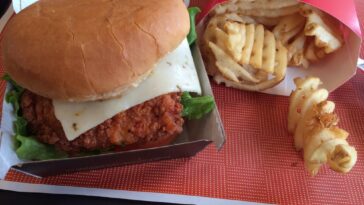 How much is a chick-fil-a spicy deluxe meal?