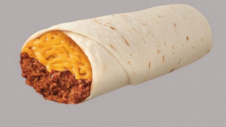 How much is a chilli cheese burrito at Taco Bell?