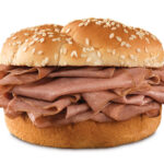 How much is a classic roast beef sandwich from Arby's?