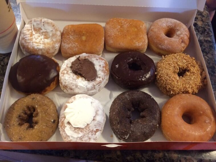 How much is a dozen donuts at Dunkin?