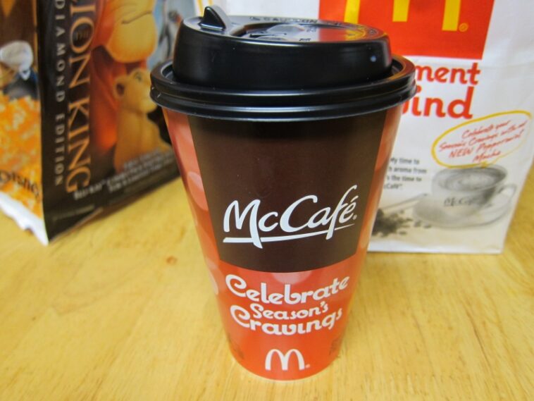 How much is a hot chocolate at McDonald's?
