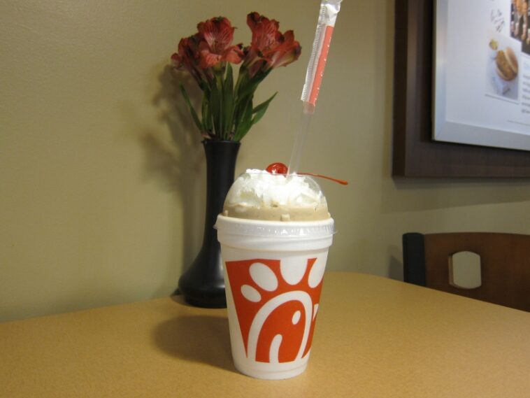 How much is a large Chick-fil-A milkshake?