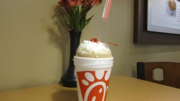 How much is a large chick-fil-a milkshake?