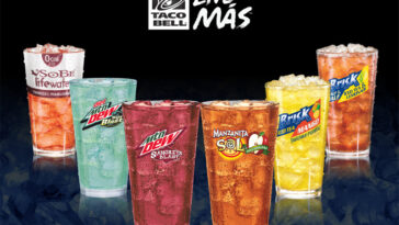 How much is a medium drink at Taco Bell?