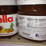 How much is a serving of Nutella?