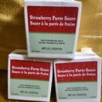 How much is strawberry puree at Starbucks?