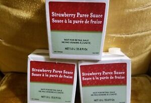 How much is strawberry puree at Starbucks?