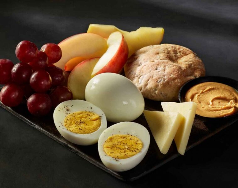 How much is the egg and cheese protein box at Starbucks?