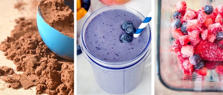How much protein powder should I put in a smoothie?