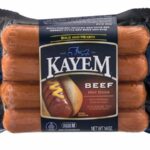 How much sodium is in a Nathan's beef hot dog?