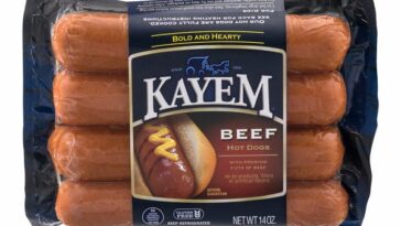 How much sodium is in a Nathan's beef hot dog?