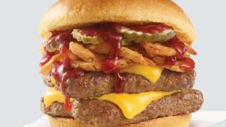 How much sodium is in a double cheeseburger from Culvers?