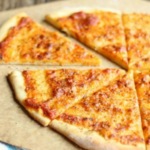 How much sodium is in a thin crust pizza?