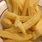 How much sodium is in homemade French fries?