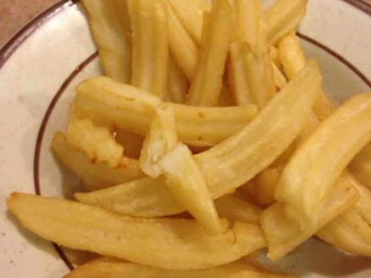 How much sodium is in homemade French fries?