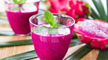 How much sugar is in a mango Dragonfruit lemonade?