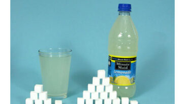 How much sugar is in diet lemonade?