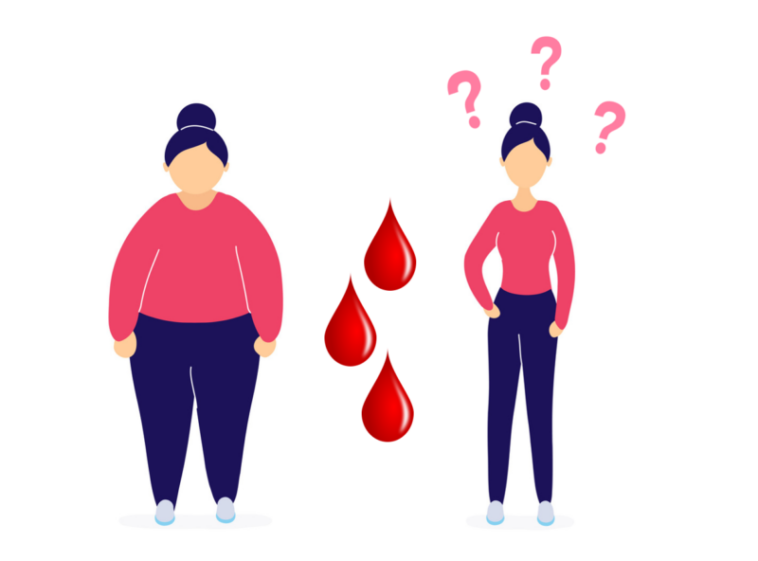 How much weight do you lose after blood donation?