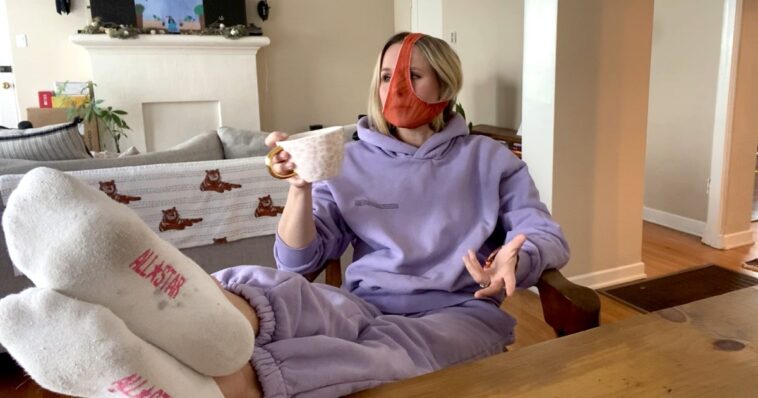 How old was Kristen Bell when she had her first baby?