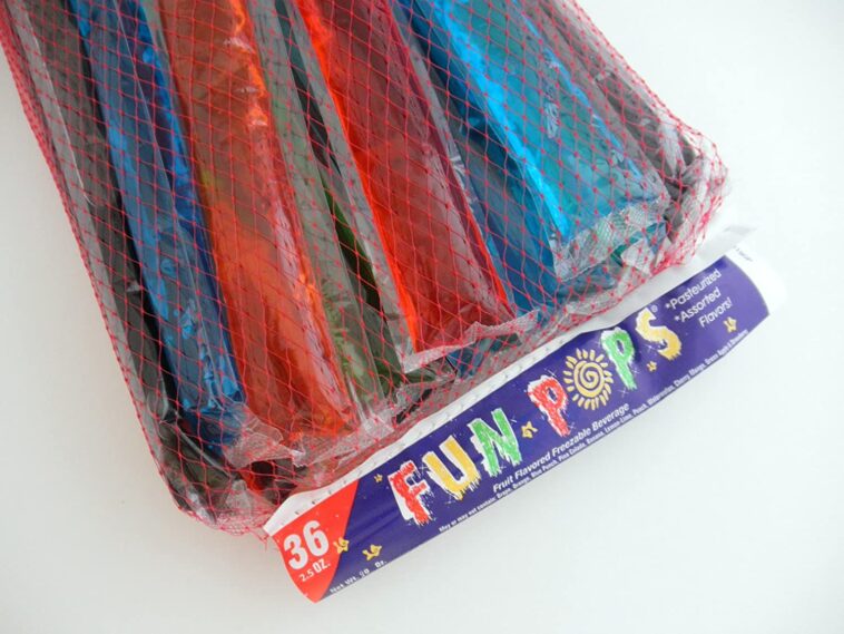 How unhealthy are freeze pops?