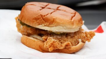 How unhealthy is the KFC chicken sandwich?
