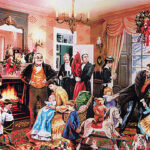 How were Victorians decorated for Christmas?