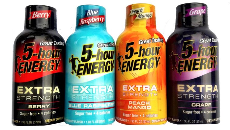 Is 5 hour energy good for studying?
