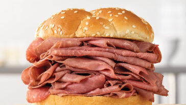 Is Arby's roast beef bad for you?