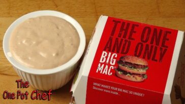 Is Big Mac sauce Thousand Island?