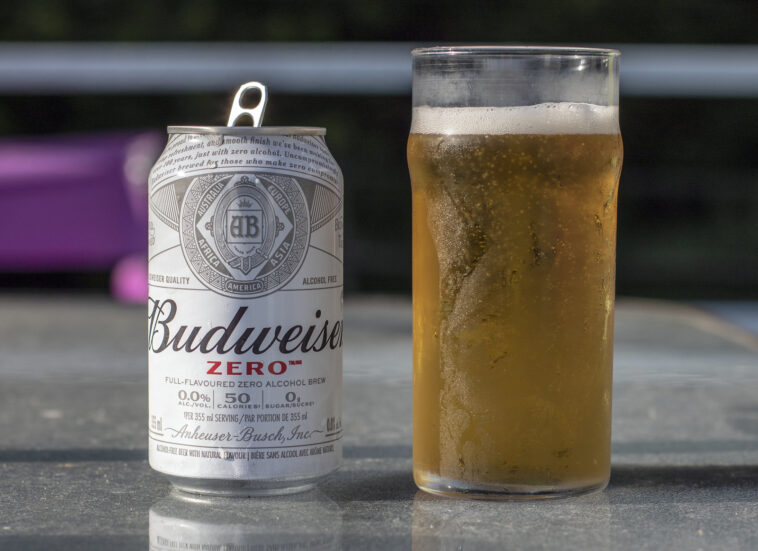 Is Budweiser zero actually alcohol-free?