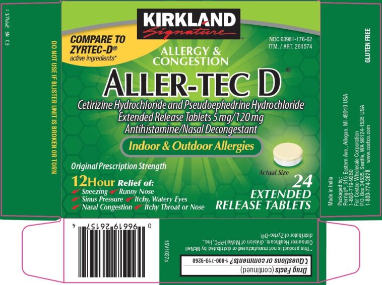 Is Costco Aller TEC the same as Zyrtec?