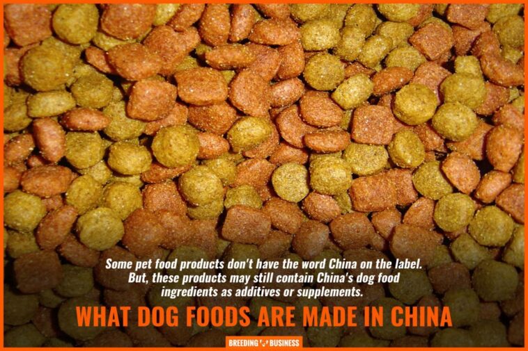 Is Costco dog food made in China?