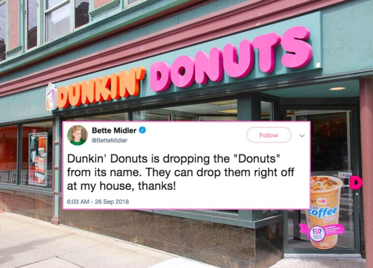 Is Dunkin Donuts going to stop selling donuts?