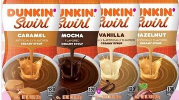 Is Dunkin pumpkin swirl sweetened?