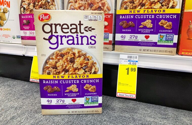 Is Great Grains Raisin cereal healthy?