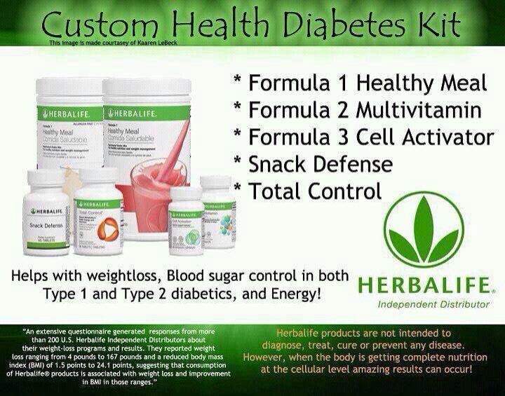 Is Herbalife shake good for diabetics?