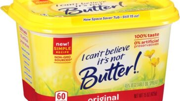Is I cant believe its not butter safe?