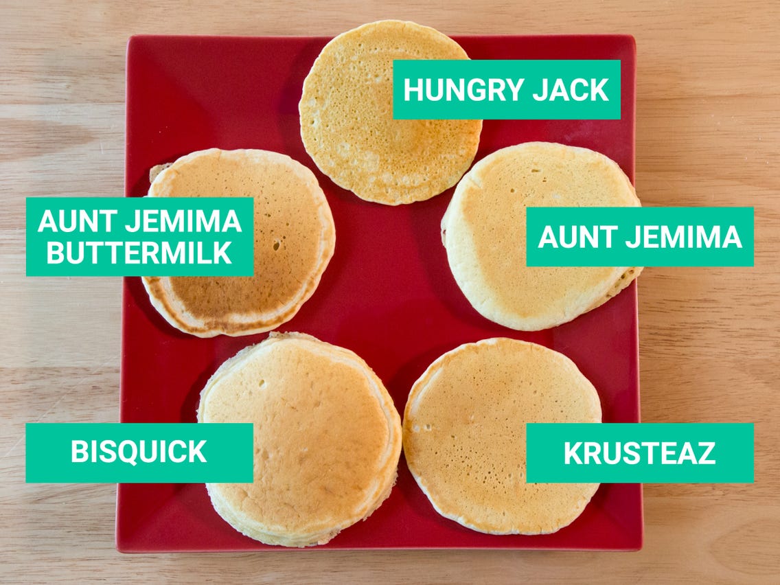 Is Krusteaz pancake mix the same as Bisquick? - Foodly