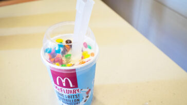 Is Mcdonalds McFlurry lactose free?