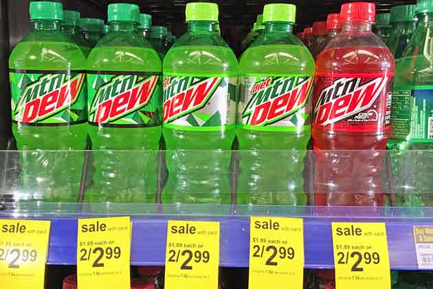 Is Mountain Dew banned in America?